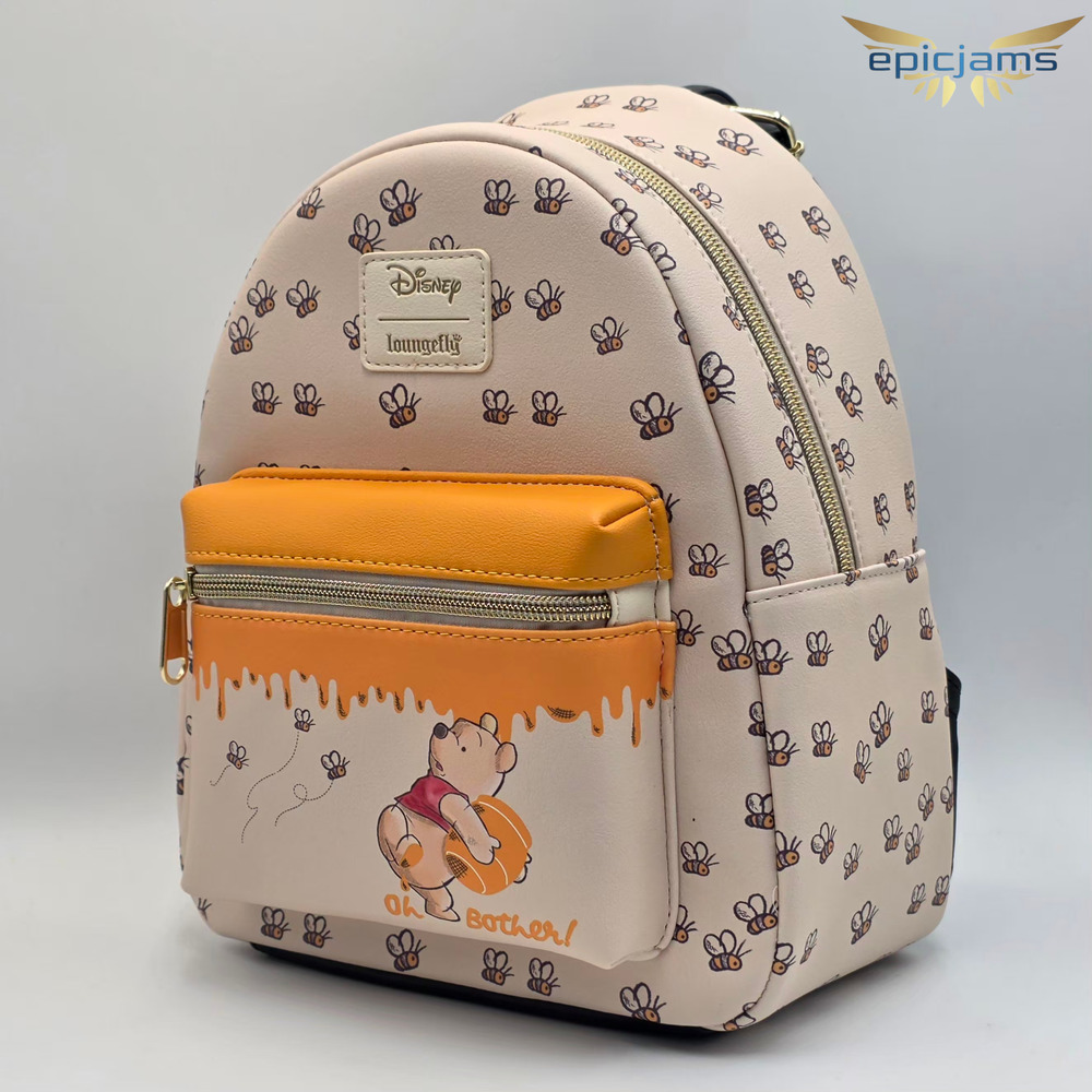 Loungefly Disney Winnie The Pooh Bees & Honey Mini Backpack New - Picture 5 of 5